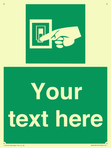 Custom Light Switch Sign